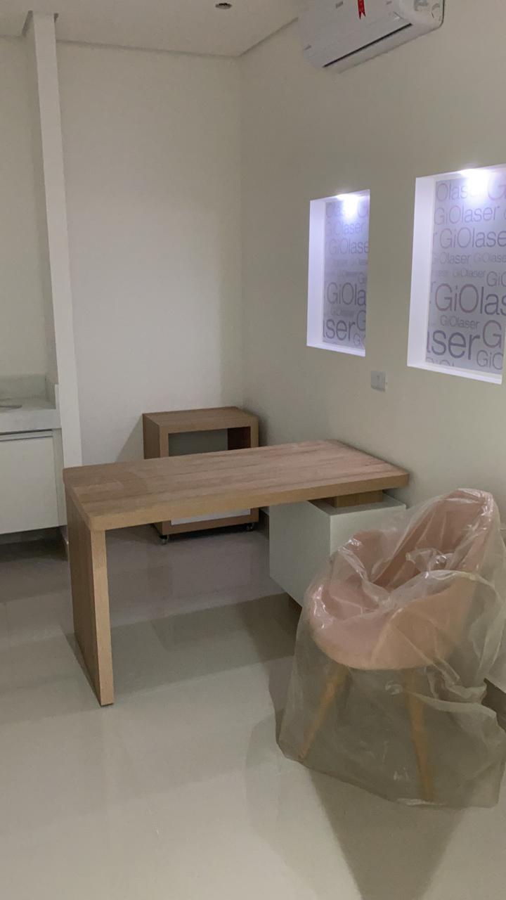 mesa MDF madeirado